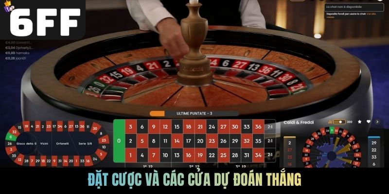 Đặt cược và các cửa dự đoán thắng