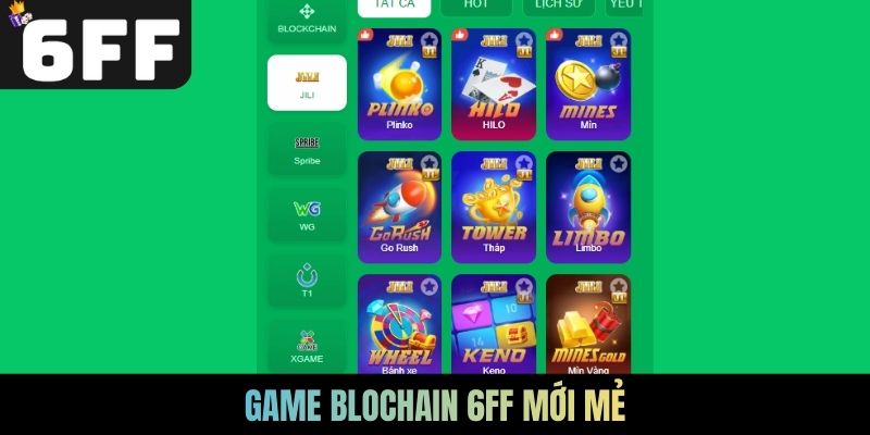 Game blochain 6FF mới mẻ