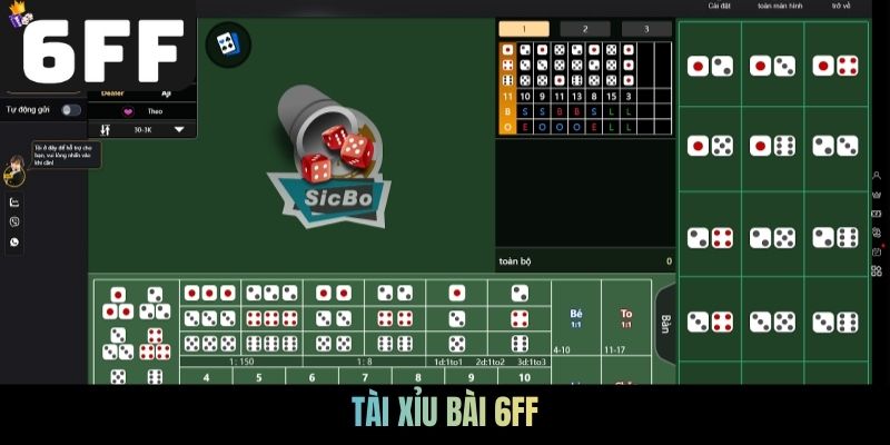 Tài xỉu bài 6FF