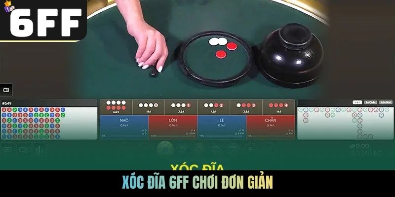 Xóc đĩa 6FF chơi đơn giản